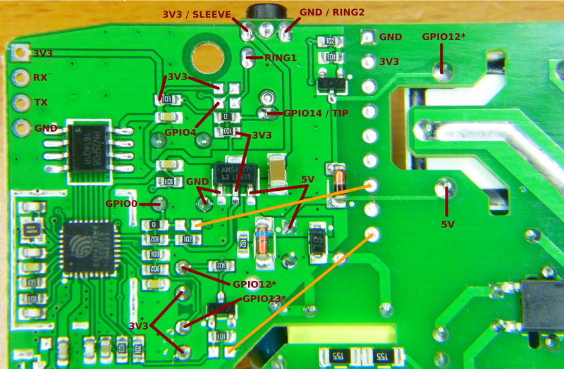 Sonoff TH - Inside back view