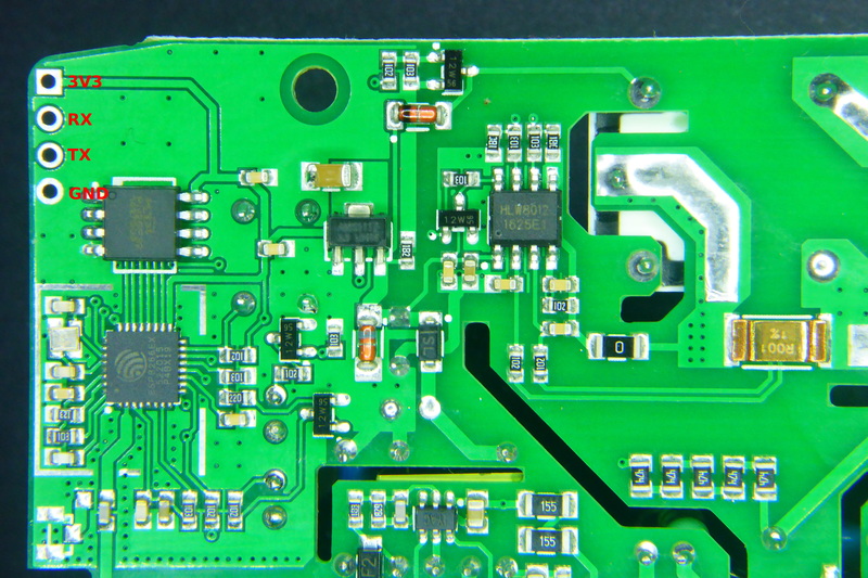 Sonoff POW - Inside back view