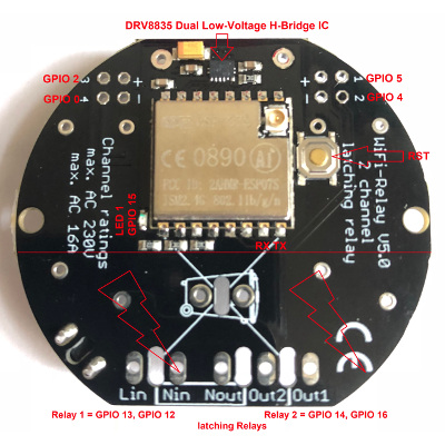 EXS Wifi Relay v5.0