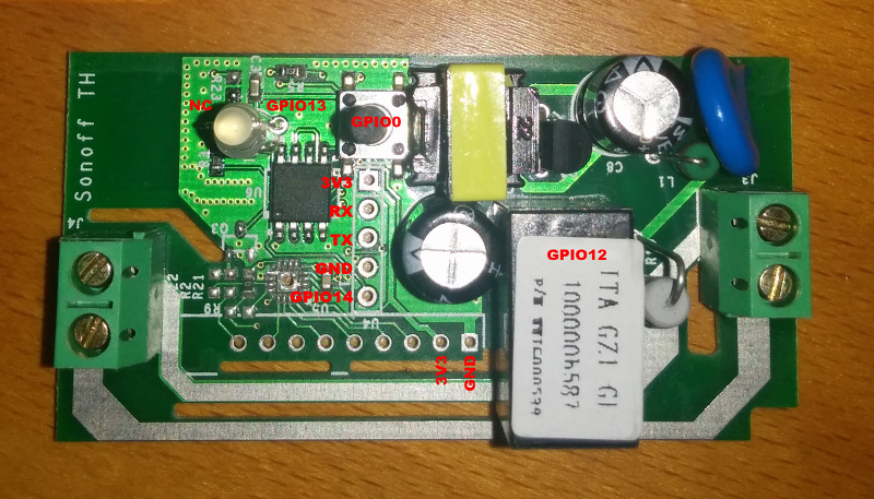 Sonoff - Inside front view